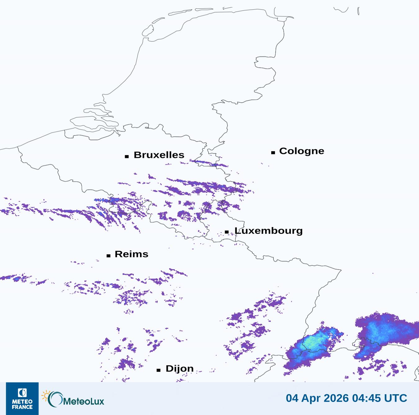 Wiedergabe von visuellen Satellitenbildern