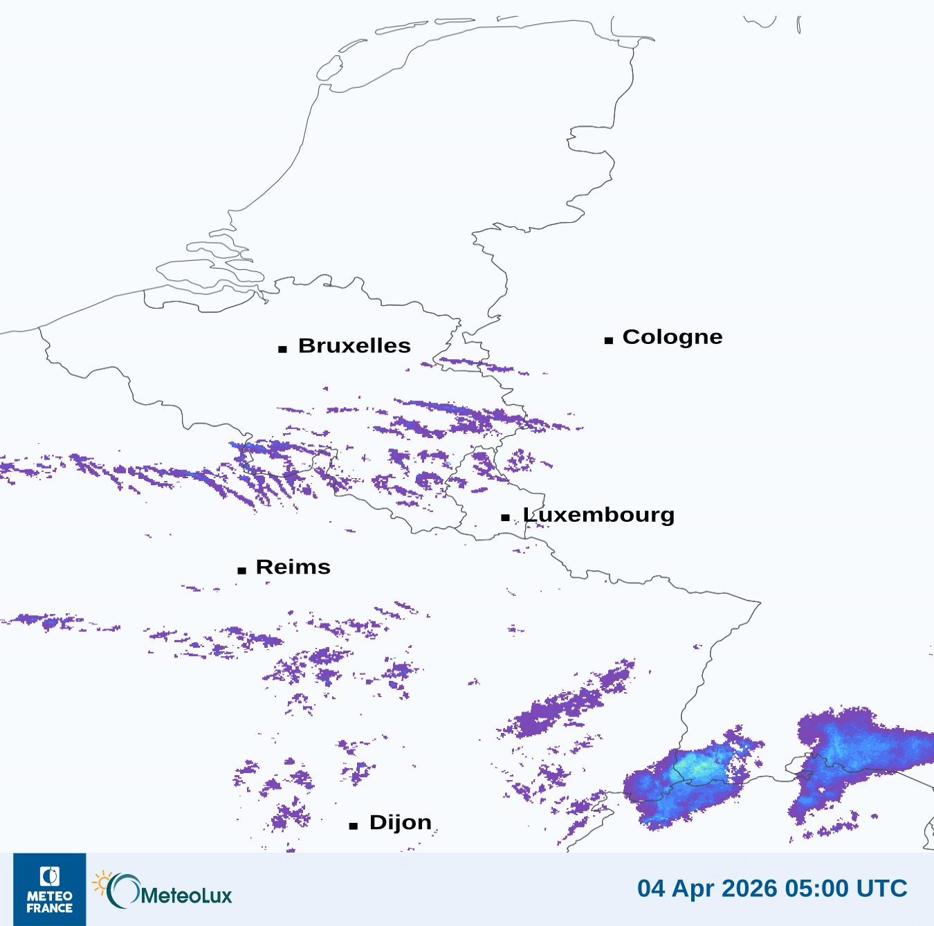 Wiedergabe von visuellen Satellitenbildern