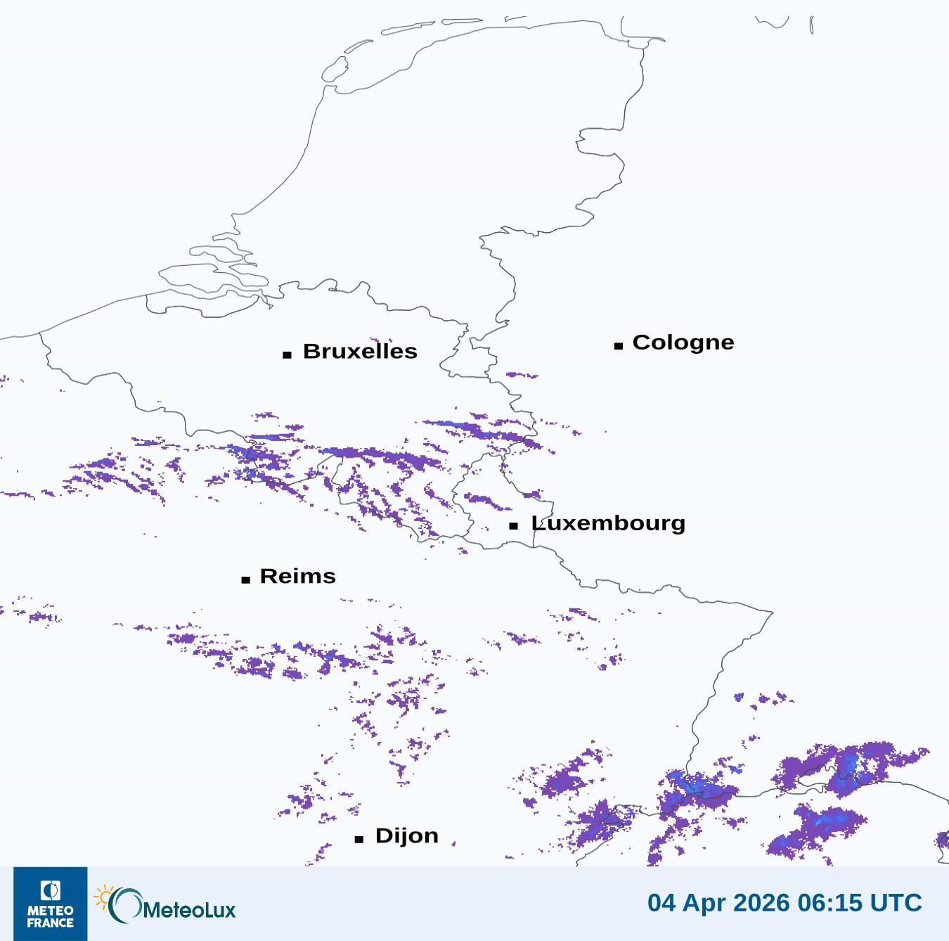 Wiedergabe von visuellen Satellitenbildern