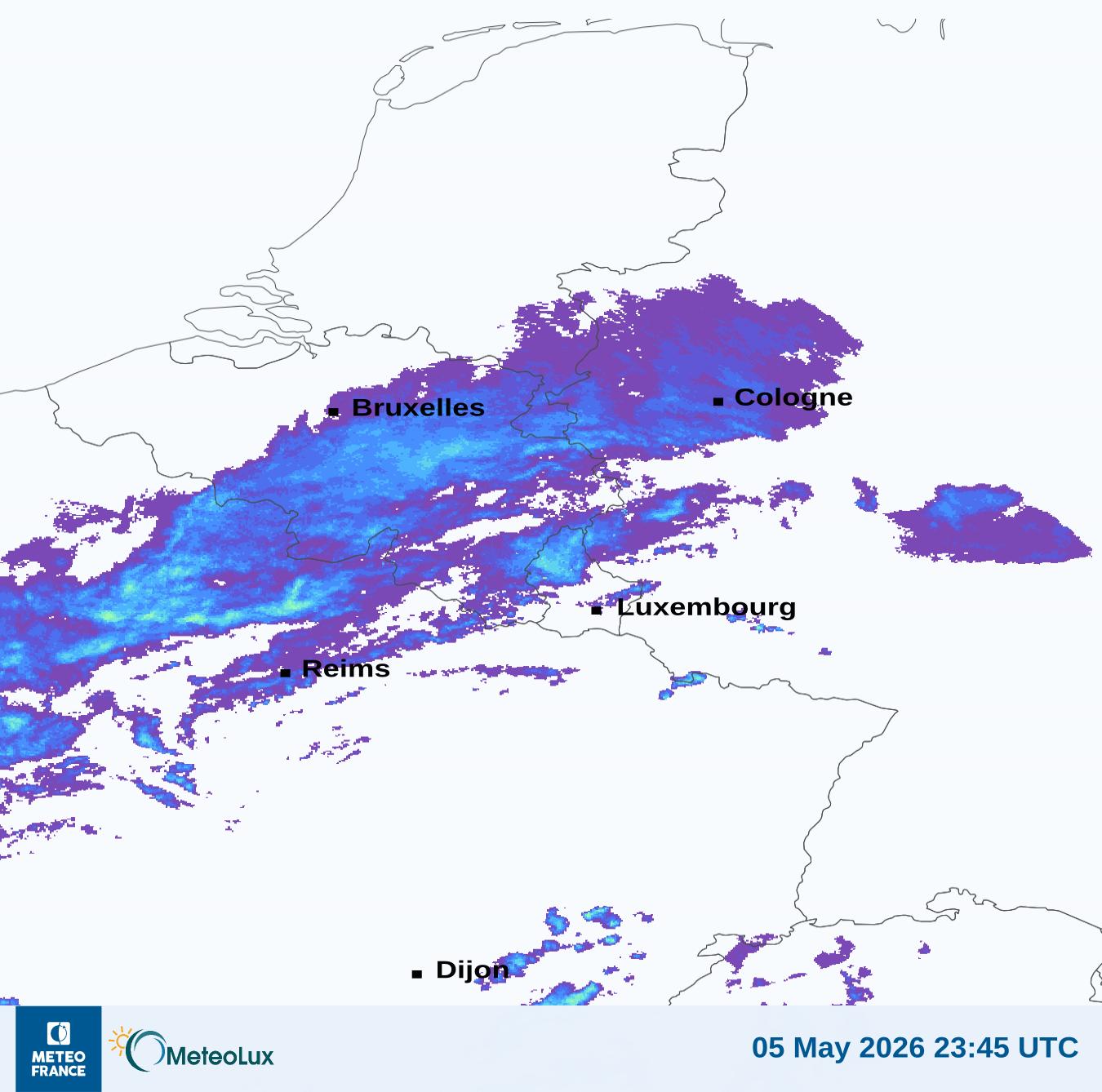 Wiedergabe von visuellen Satellitenbildern