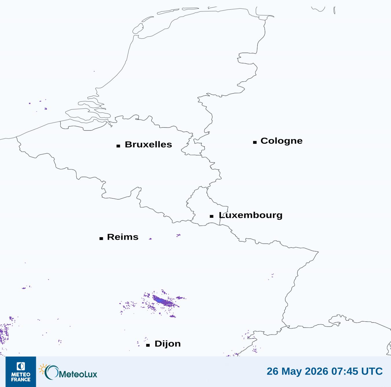Wiedergabe von visuellen Satellitenbildern