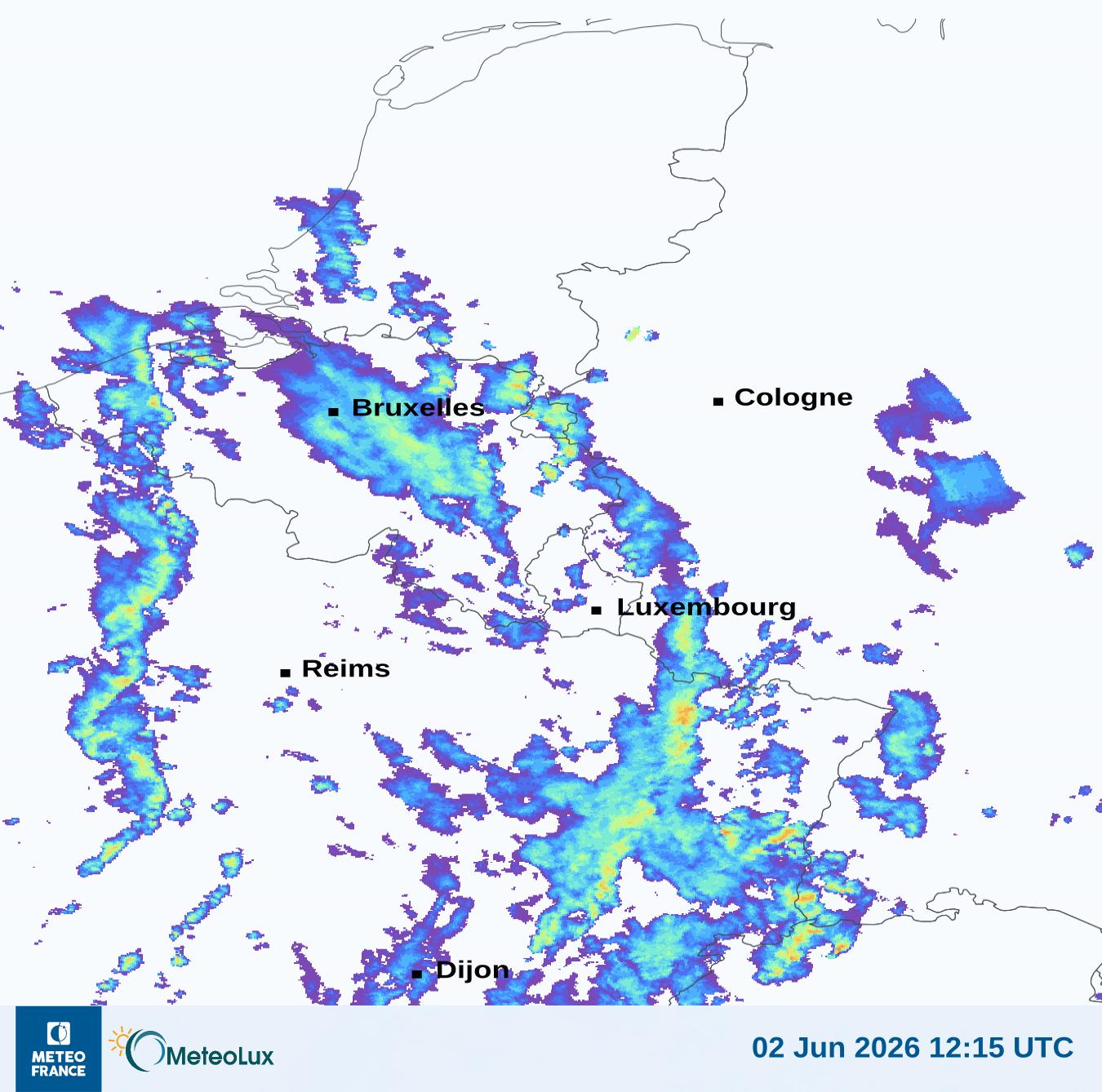 Wiedergabe von visuellen Satellitenbildern