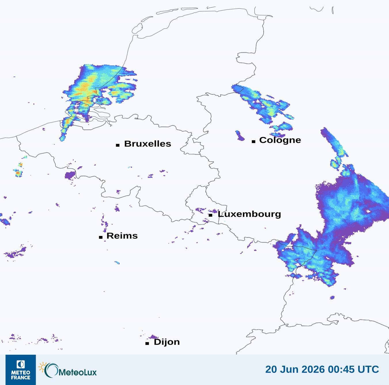 Wiedergabe von visuellen Satellitenbildern