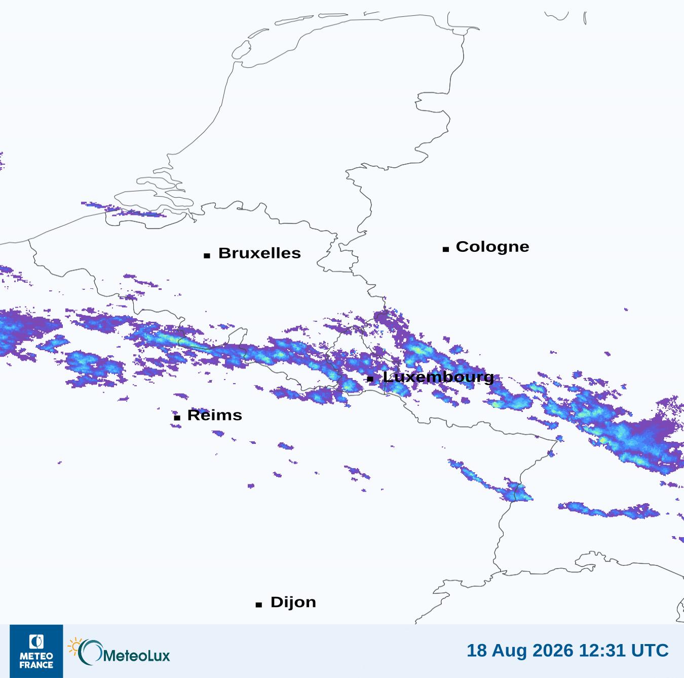 Wiedergabe von visuellen Satellitenbildern