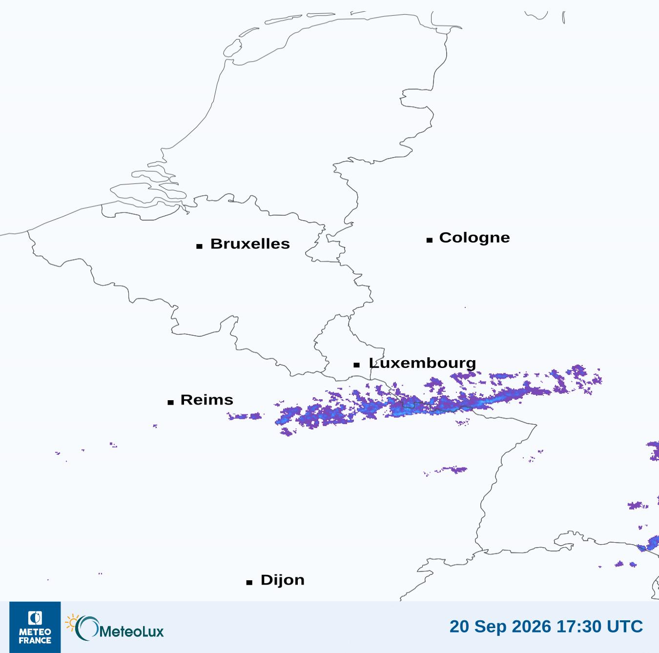 Wiedergabe von visuellen Satellitenbildern