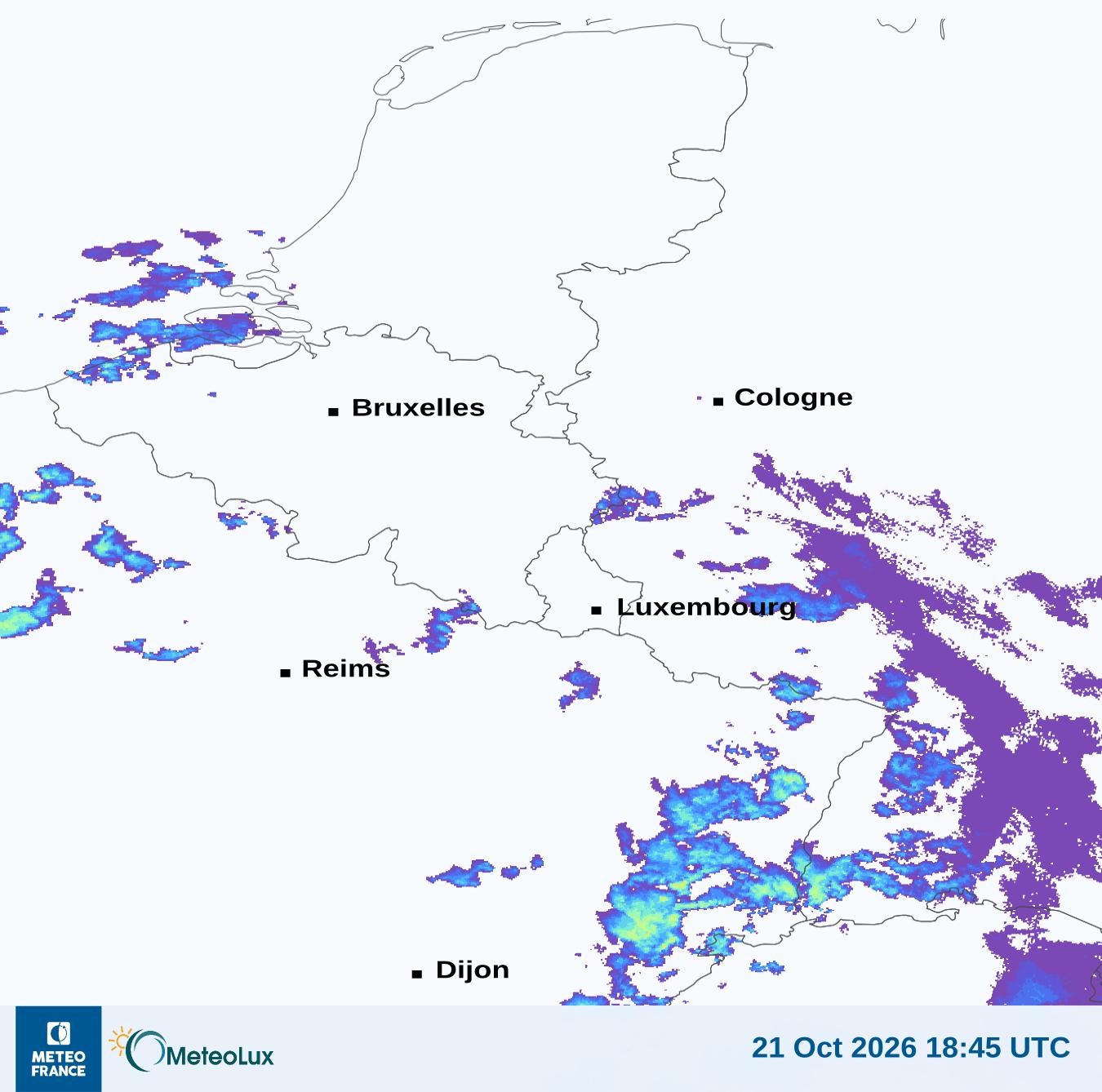 Wiedergabe von visuellen Satellitenbildern