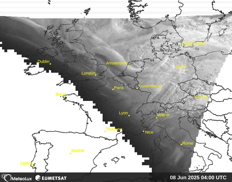Wiedergabe von visuellen Satellitenbildern