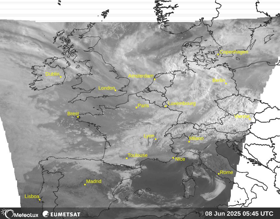 Wiedergabe von visuellen Satellitenbildern