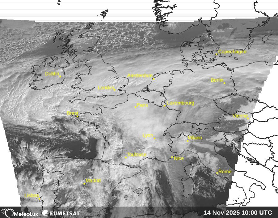 Wiedergabe von visuellen Satellitenbildern