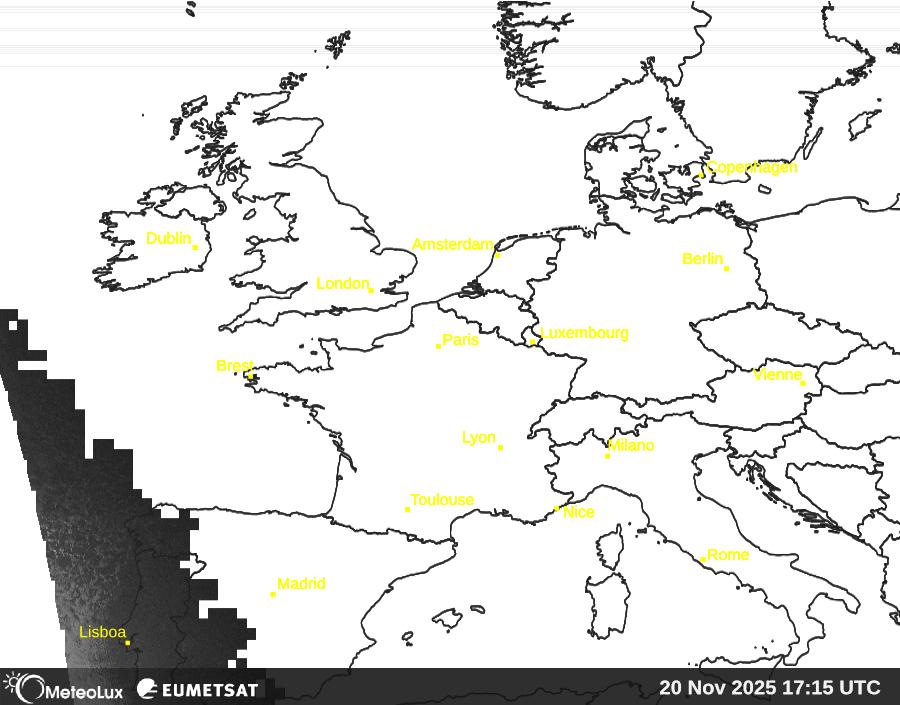 Wiedergabe von visuellen Satellitenbildern