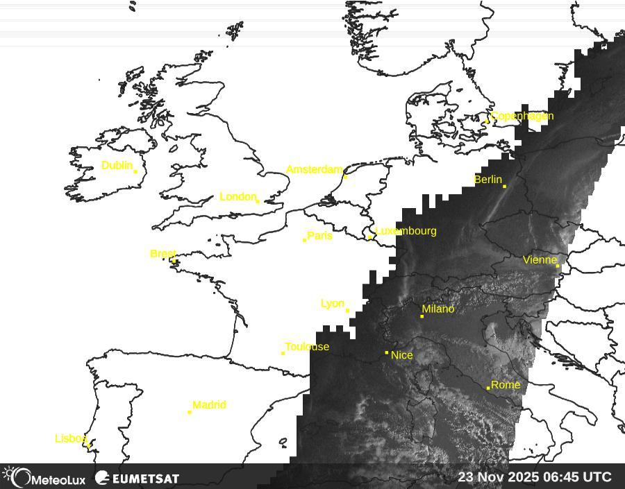 Wiedergabe von visuellen Satellitenbildern