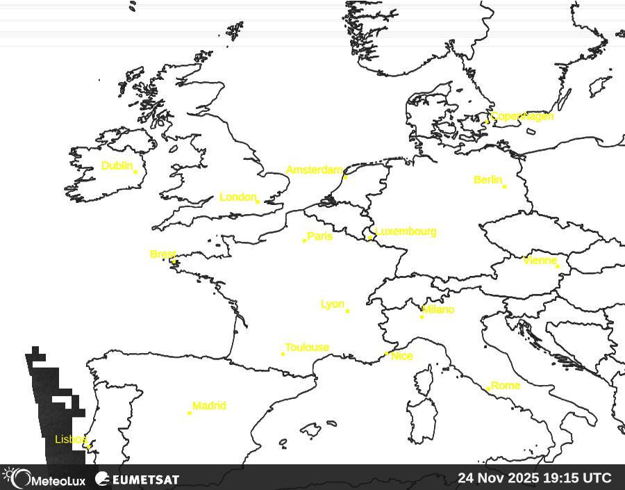 Wiedergabe von visuellen Satellitenbildern