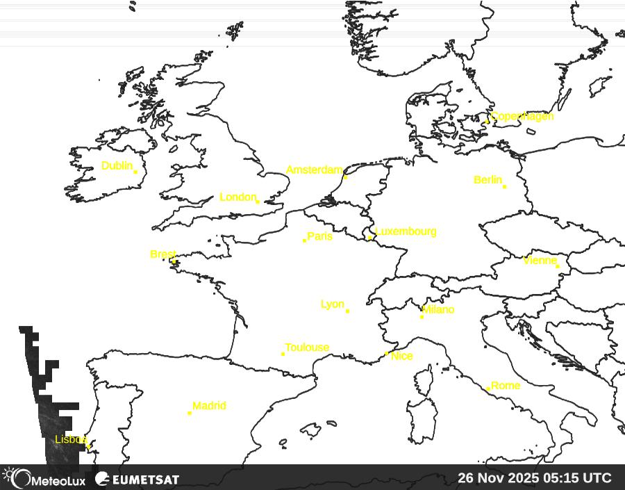 Wiedergabe von visuellen Satellitenbildern