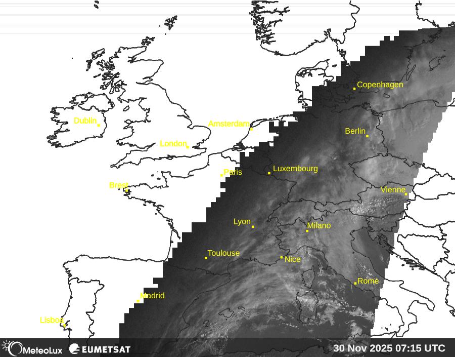 Wiedergabe von visuellen Satellitenbildern