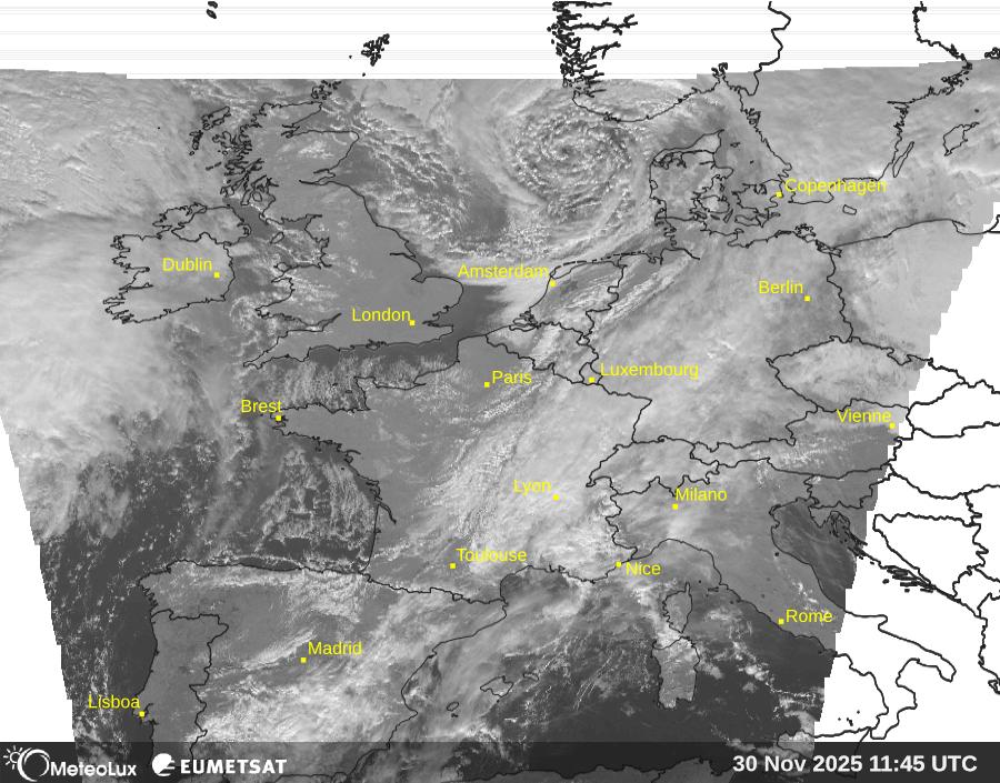 Wiedergabe von visuellen Satellitenbildern