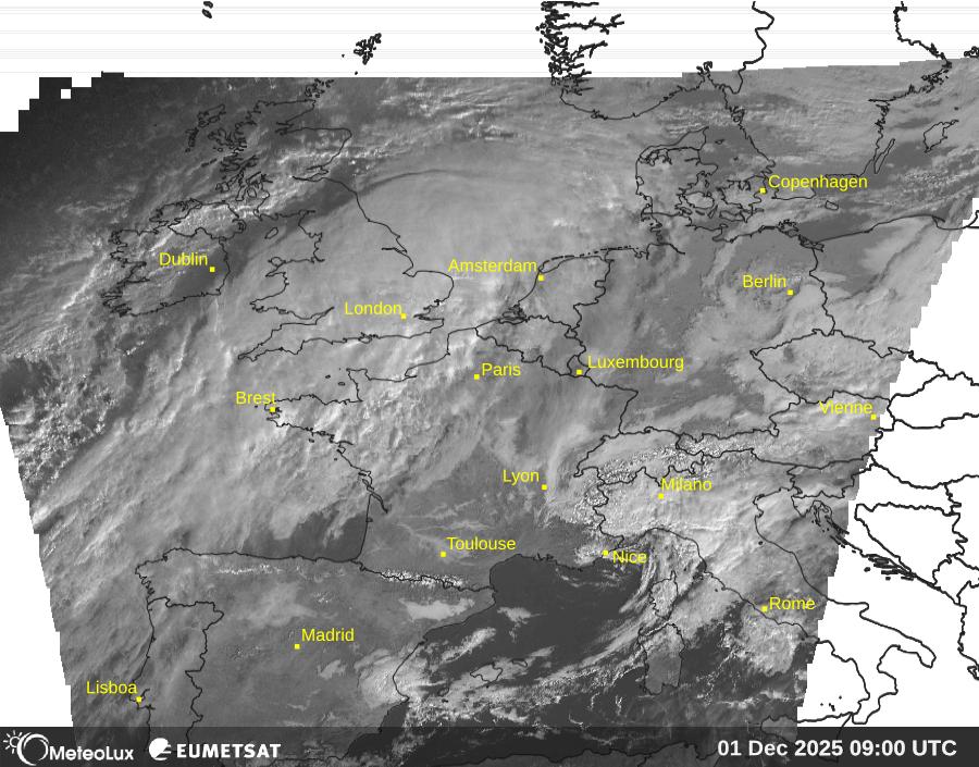 Wiedergabe von visuellen Satellitenbildern