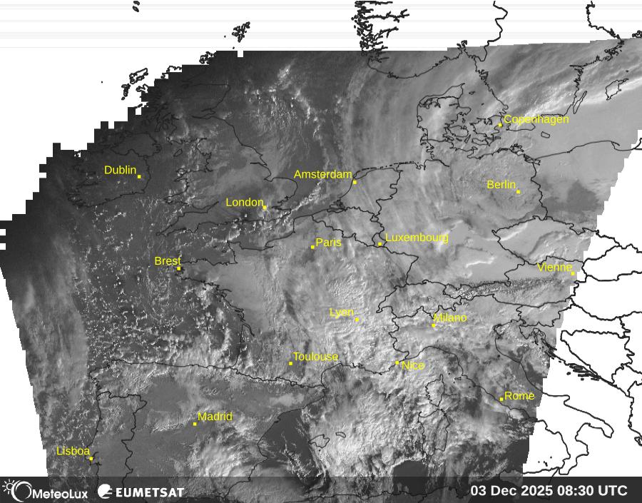 Wiedergabe von visuellen Satellitenbildern