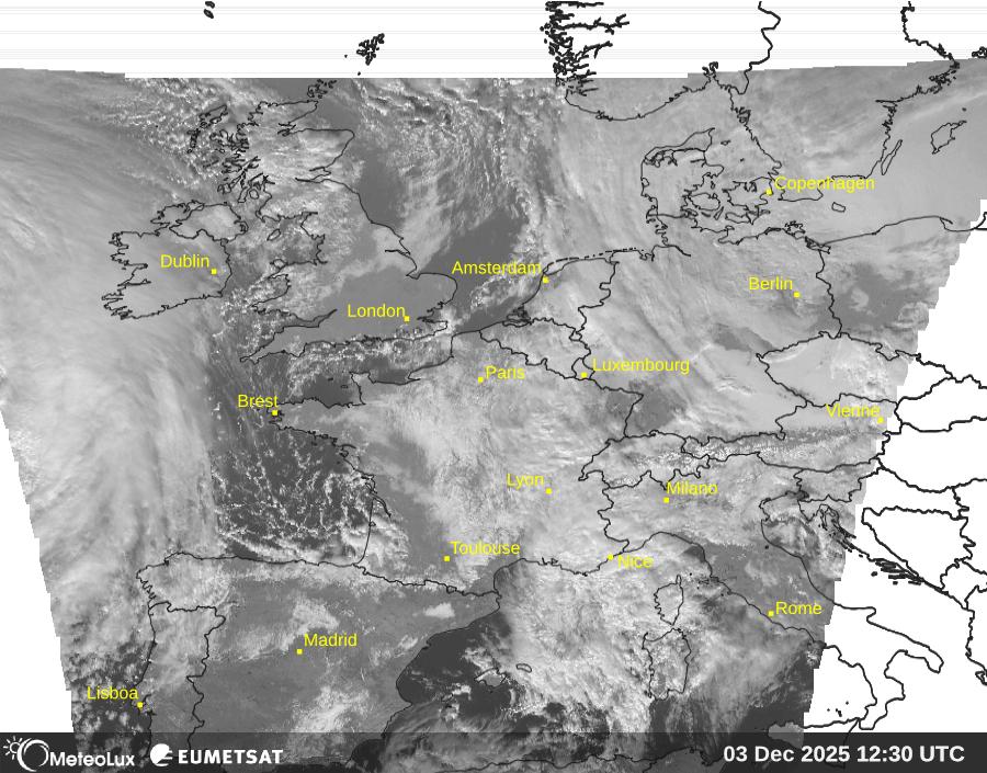 Wiedergabe von visuellen Satellitenbildern
