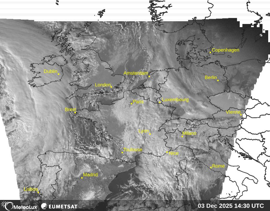 Wiedergabe von visuellen Satellitenbildern