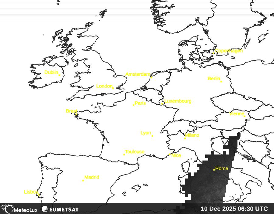 Wiedergabe von visuellen Satellitenbildern