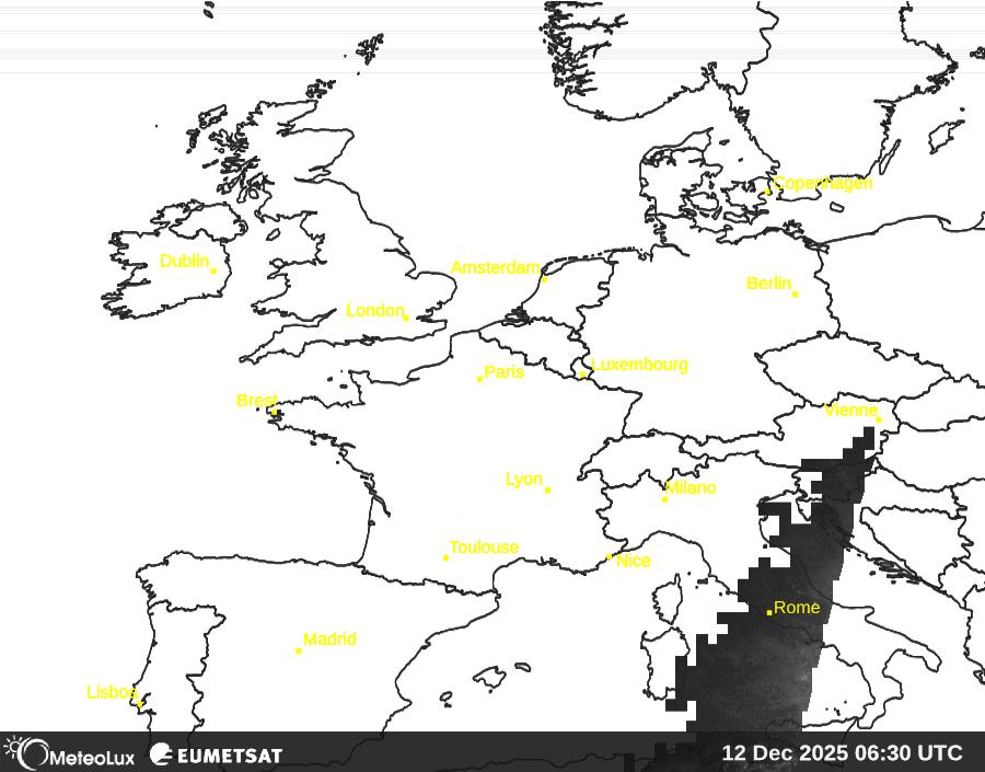 Wiedergabe von visuellen Satellitenbildern