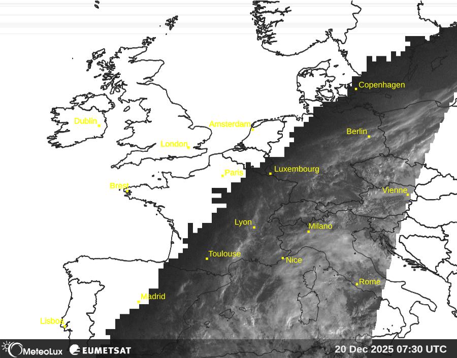Wiedergabe von visuellen Satellitenbildern
