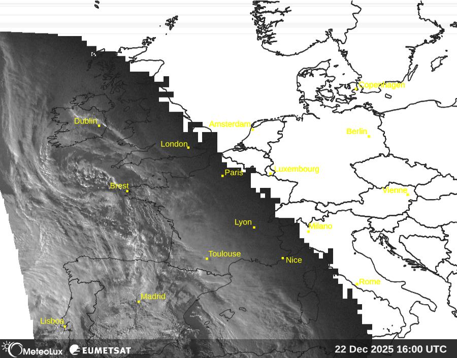 Wiedergabe von visuellen Satellitenbildern