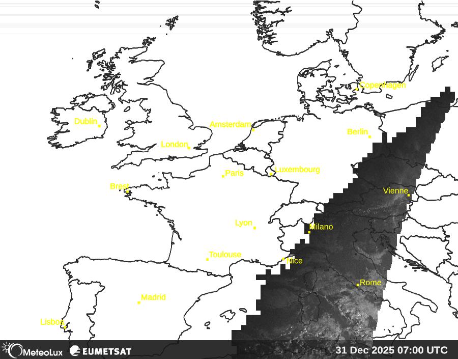 Wiedergabe von visuellen Satellitenbildern