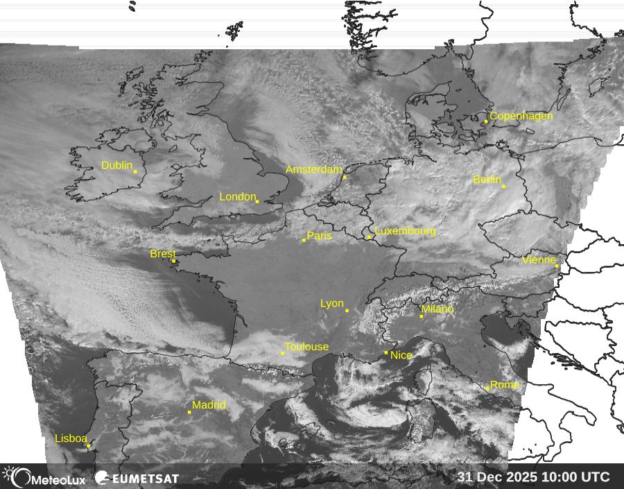 Wiedergabe von visuellen Satellitenbildern