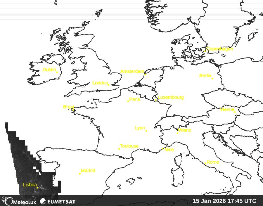 Wiedergabe von visuellen Satellitenbildern