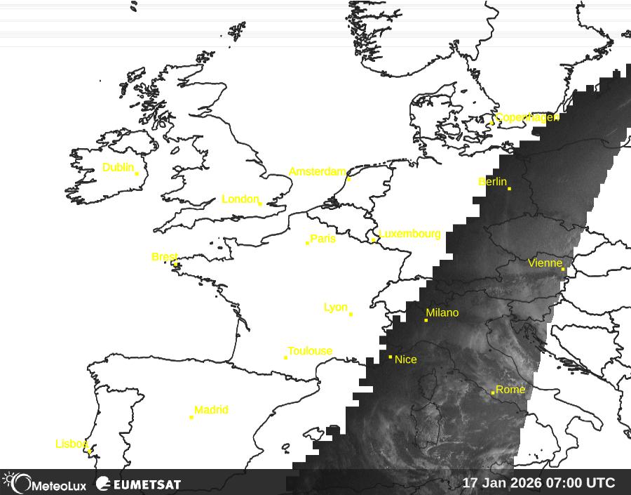 Wiedergabe von visuellen Satellitenbildern