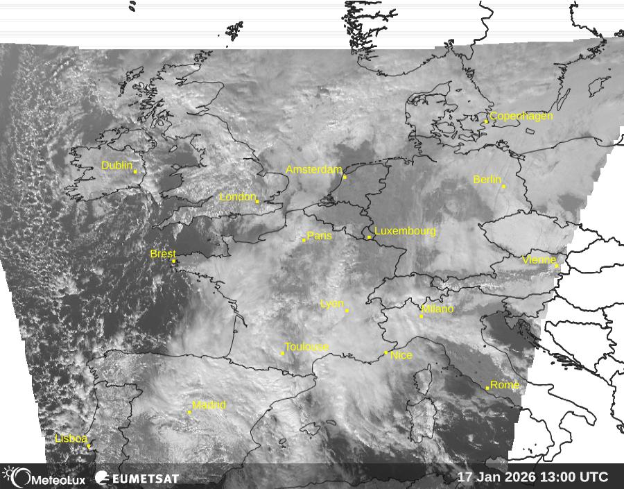 Wiedergabe von visuellen Satellitenbildern