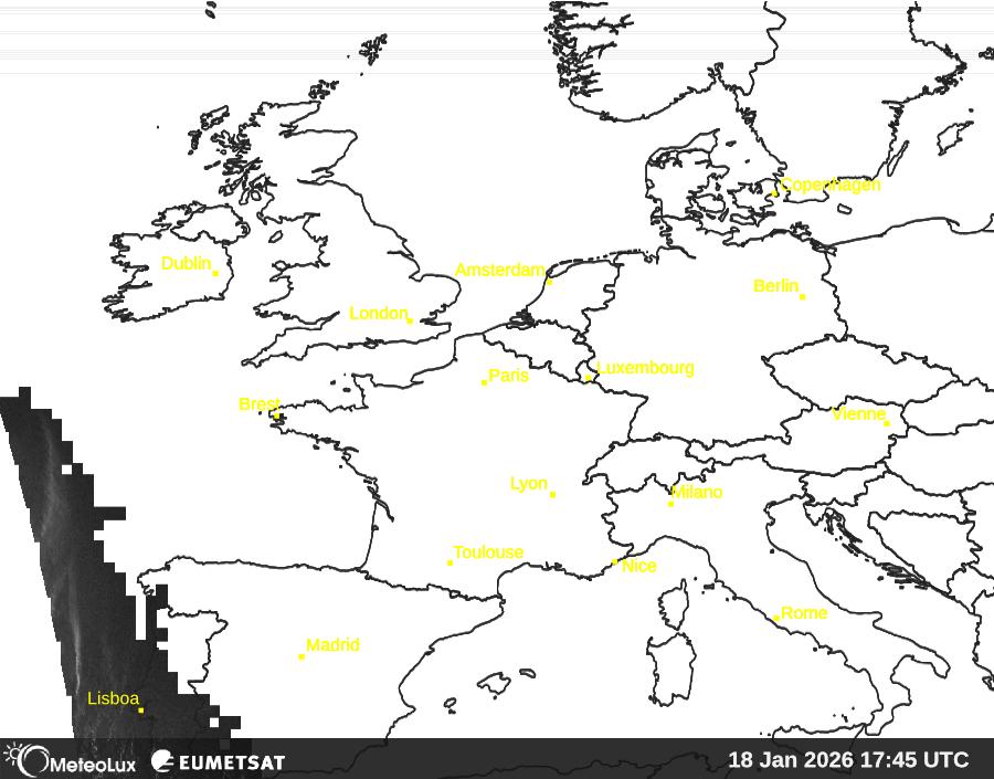 Wiedergabe von visuellen Satellitenbildern