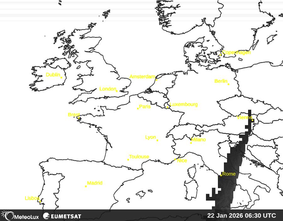 Wiedergabe von visuellen Satellitenbildern