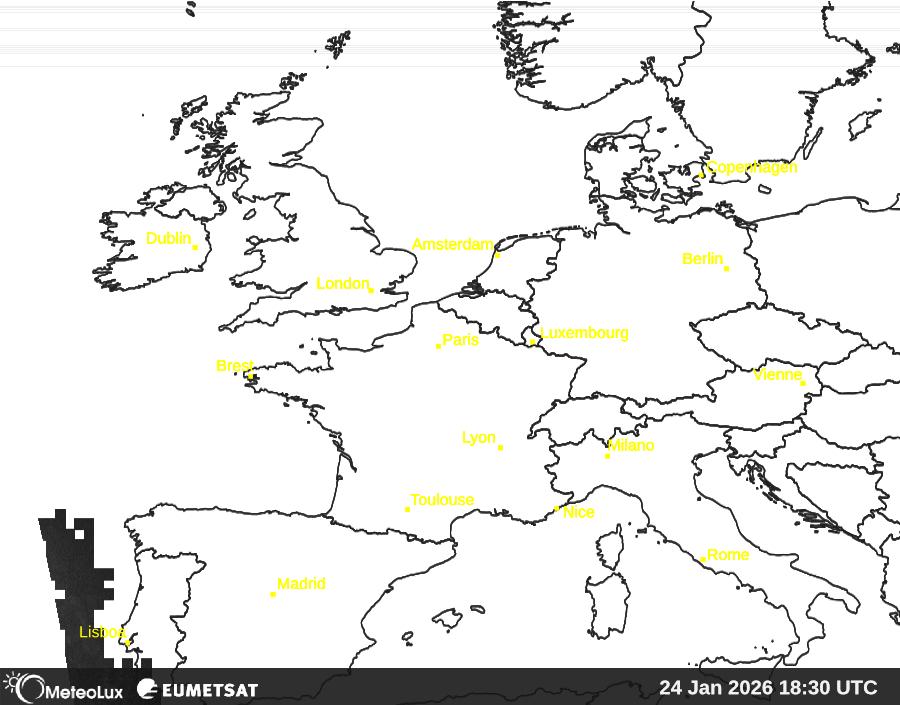 Wiedergabe von visuellen Satellitenbildern