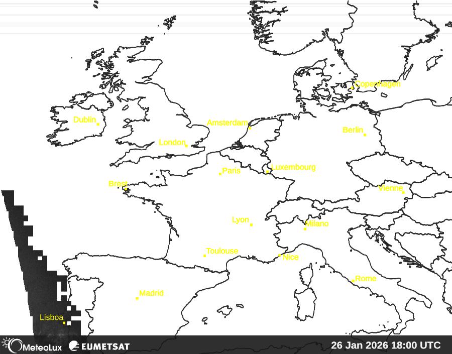 Wiedergabe von visuellen Satellitenbildern