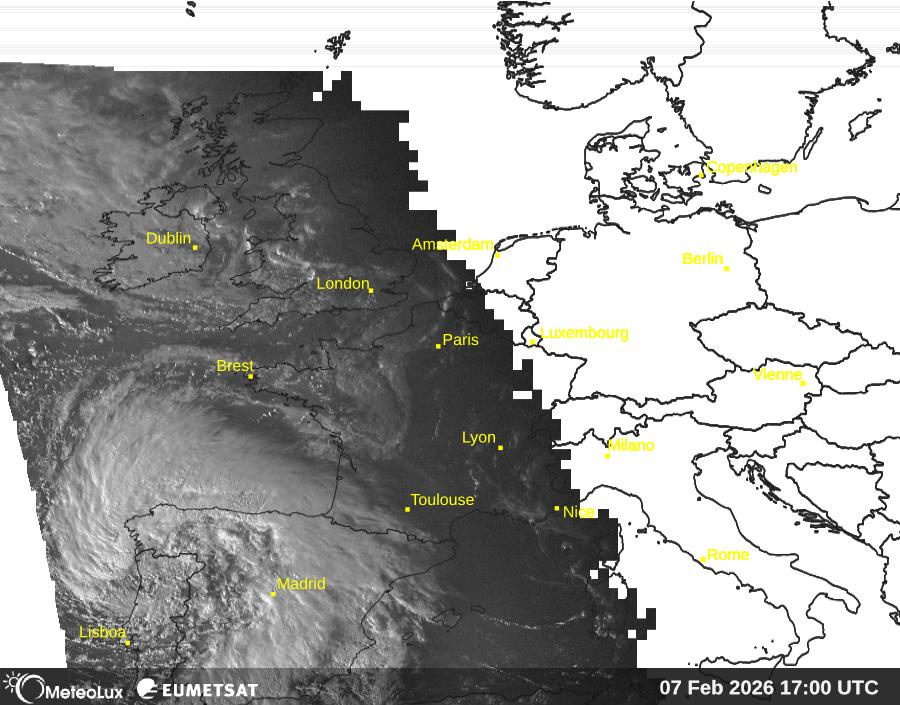 Wiedergabe von visuellen Satellitenbildern