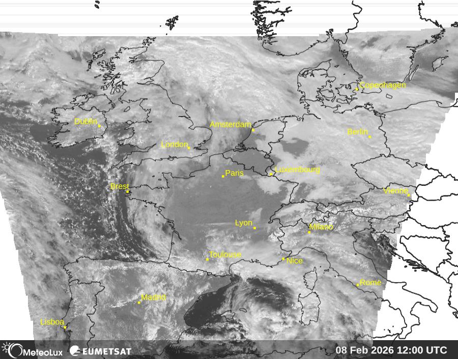 Wiedergabe von visuellen Satellitenbildern