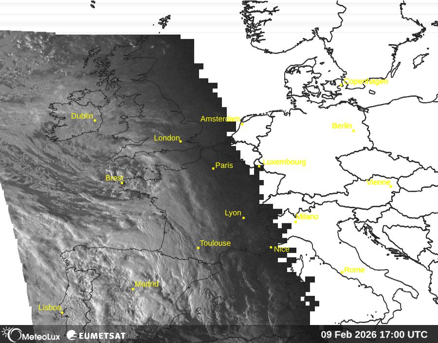 Wiedergabe von visuellen Satellitenbildern