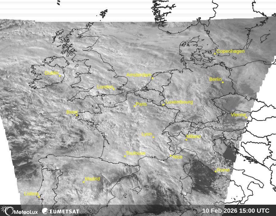 Wiedergabe von visuellen Satellitenbildern