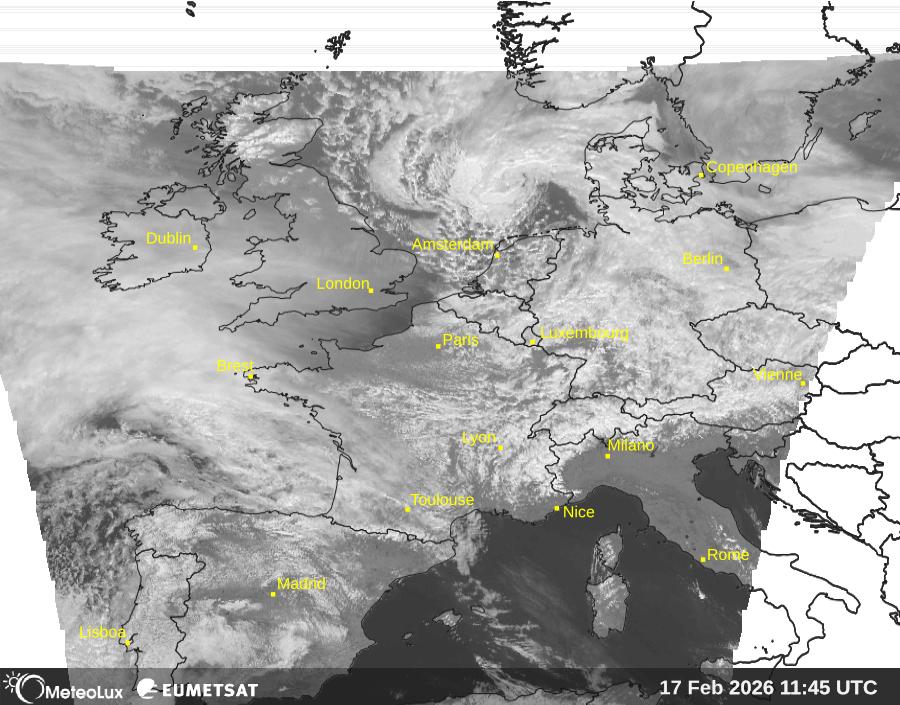 Wiedergabe von visuellen Satellitenbildern