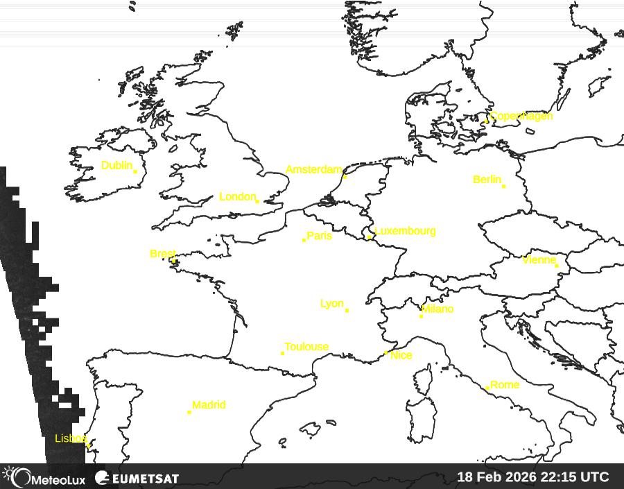 Wiedergabe von visuellen Satellitenbildern