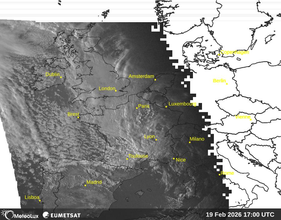 Wiedergabe von visuellen Satellitenbildern
