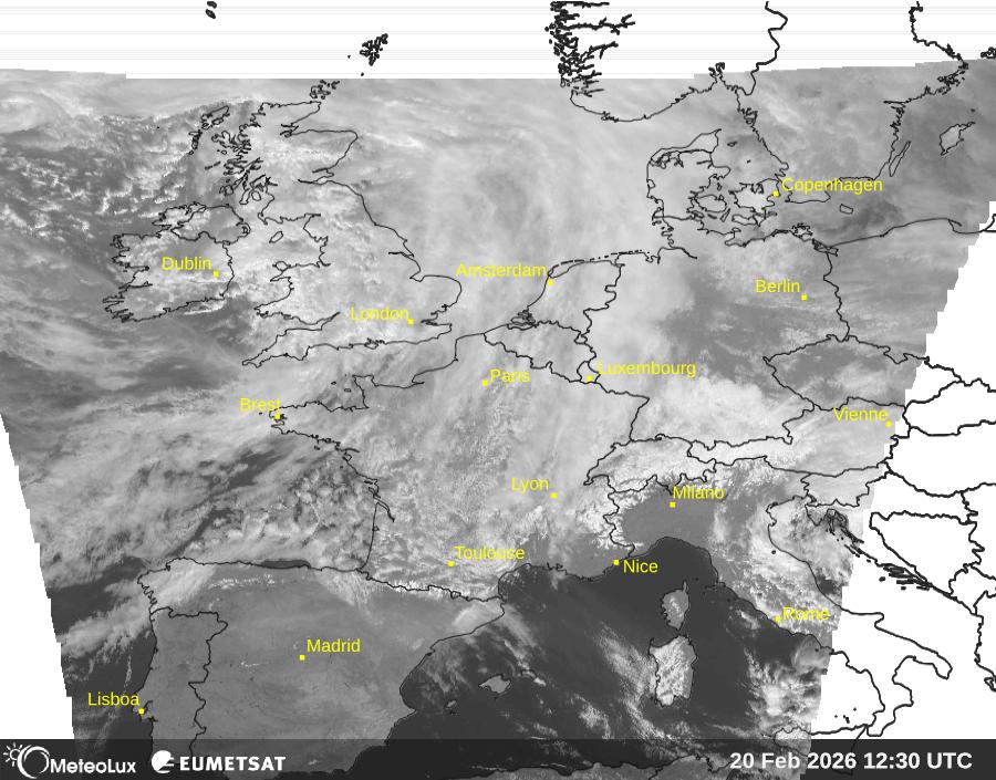 Wiedergabe von visuellen Satellitenbildern