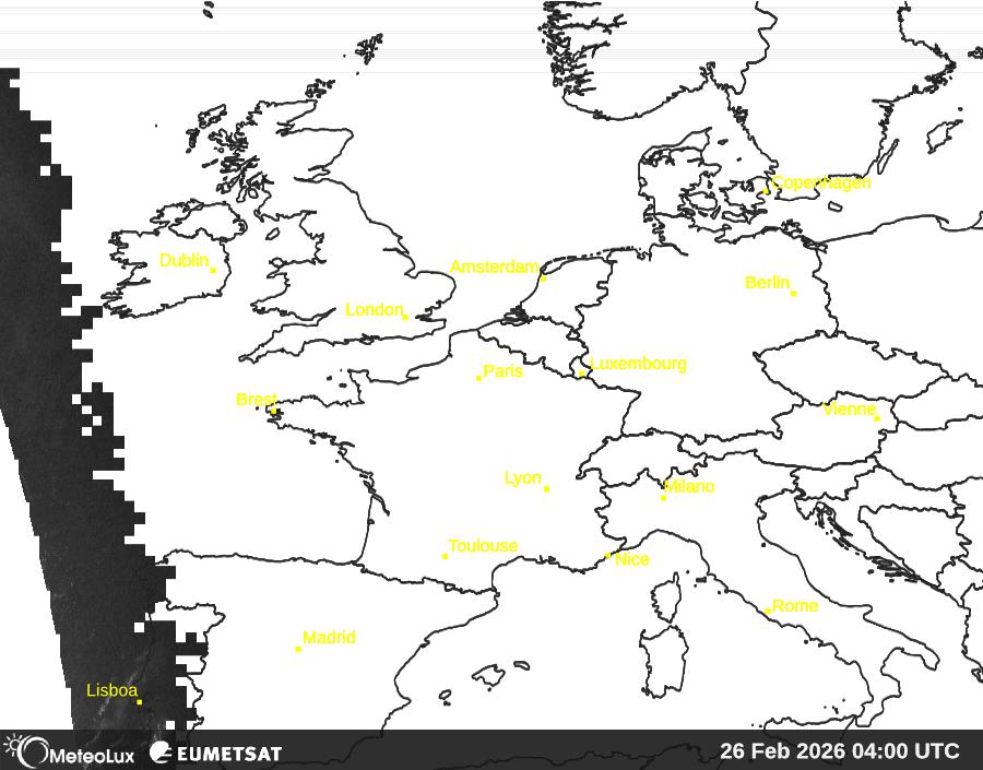 Wiedergabe von visuellen Satellitenbildern