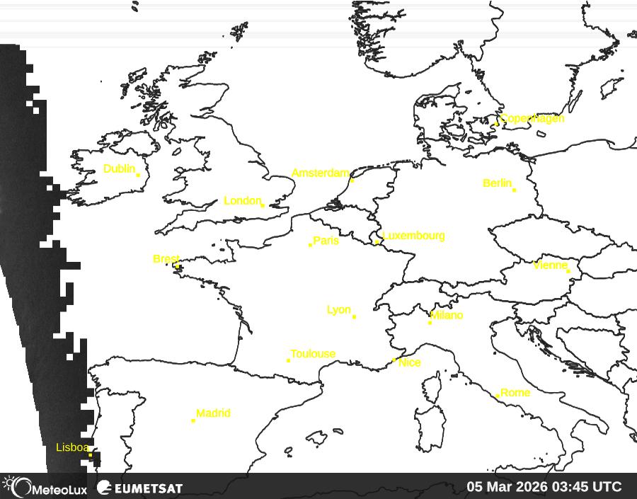Wiedergabe von visuellen Satellitenbildern