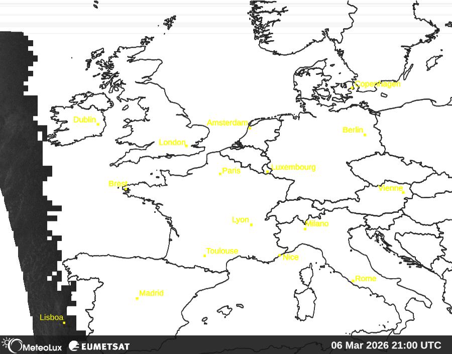 Wiedergabe von visuellen Satellitenbildern