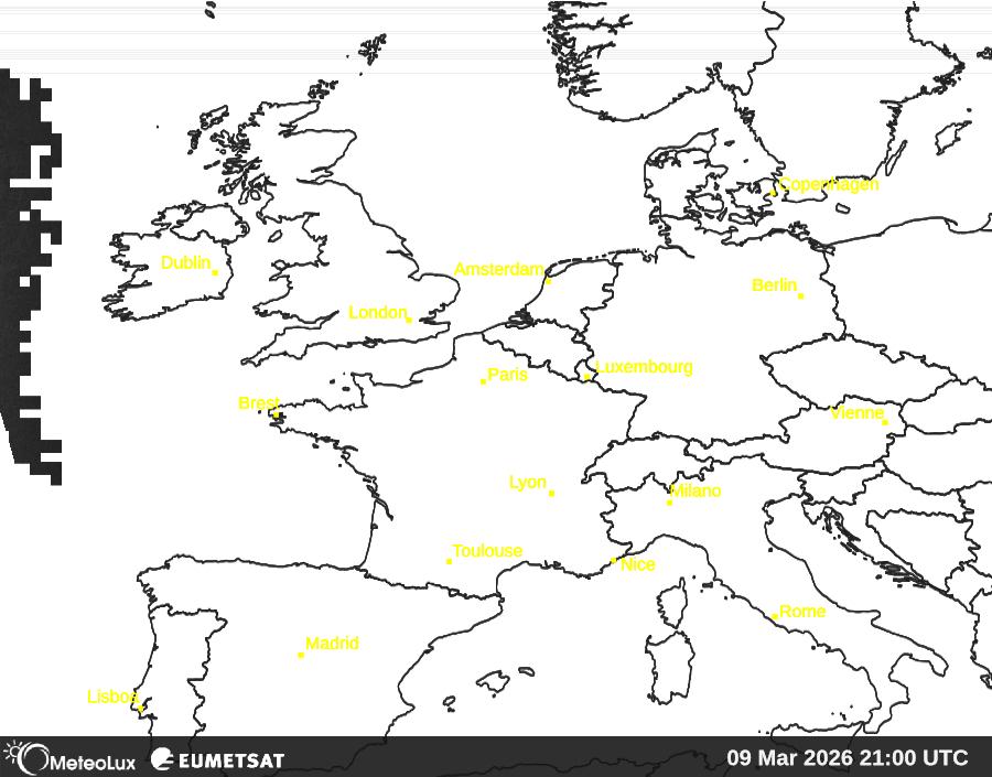 Wiedergabe von visuellen Satellitenbildern
