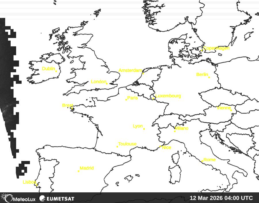 Wiedergabe von visuellen Satellitenbildern