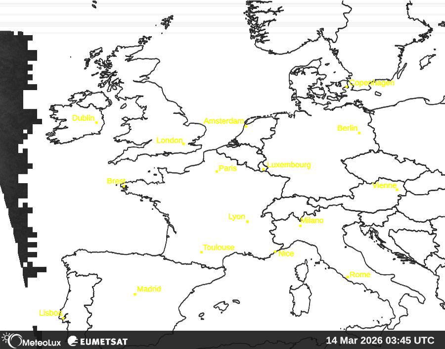 Wiedergabe von visuellen Satellitenbildern